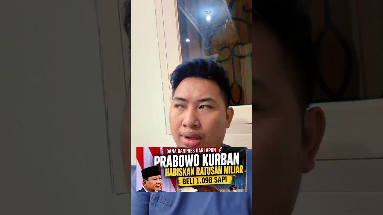 Buset Masa kurban pake duit Rakyat