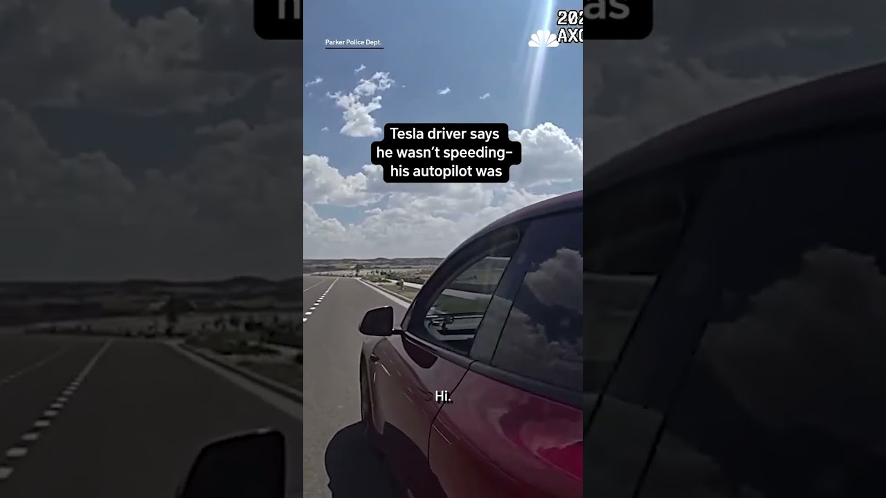 Tesla driver says he wasn’t speeding– his autopilot was | NBC DFW