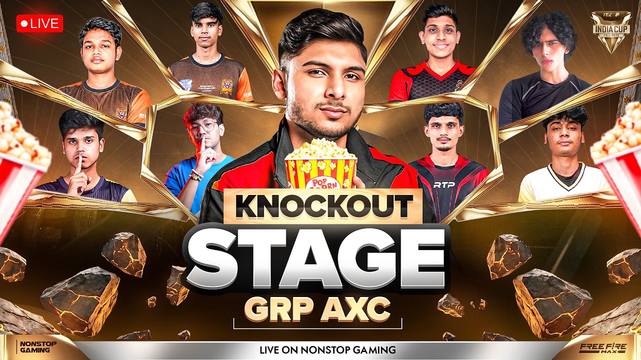 FFMIC 2026 FALL KNOCKOUT STAGE DAY-1 WATCH PARTY 🥶 || NG vs TG vs TE vs TSG vs GODL   #iQOO #iQOOZ11