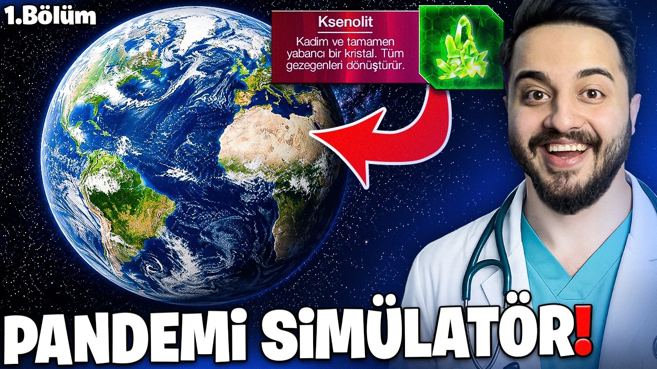 TÜM DÜNYAYA VİRÜS BULAŞTIRMAYA ÇALIŞIYORUZ! PANDEMİ ÜRETME SİMÜLATÖR! Plague Inc