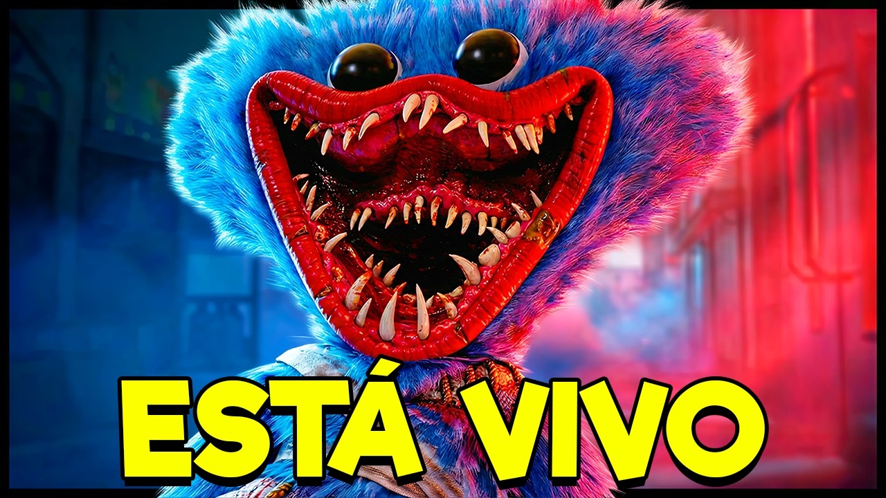 🚨Huggy Wuggy está VIVO! Mas o que fizeram com Kissy Missy foi HORRÍVEL