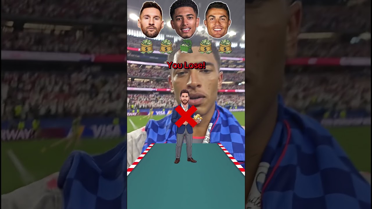 MESSI vs BELLINGHAM vs RONALDO ❤️‍🔥 #usa