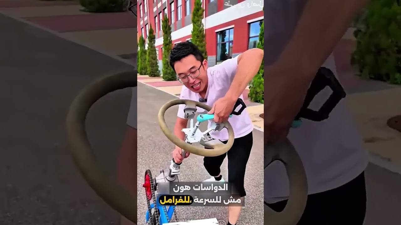 هذا الرجل قرر يشتري دراجة هوا#shorts