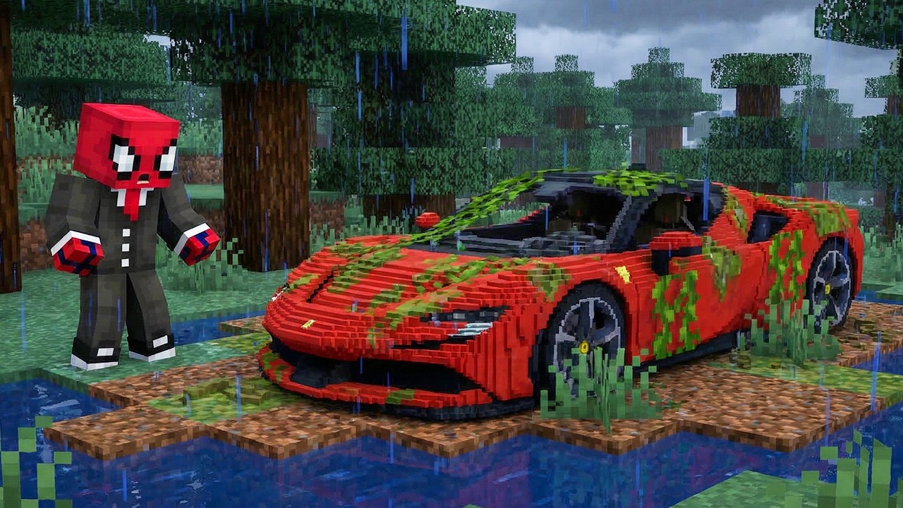 Ferited'in Terkedilmiş Arabası - Minecraft