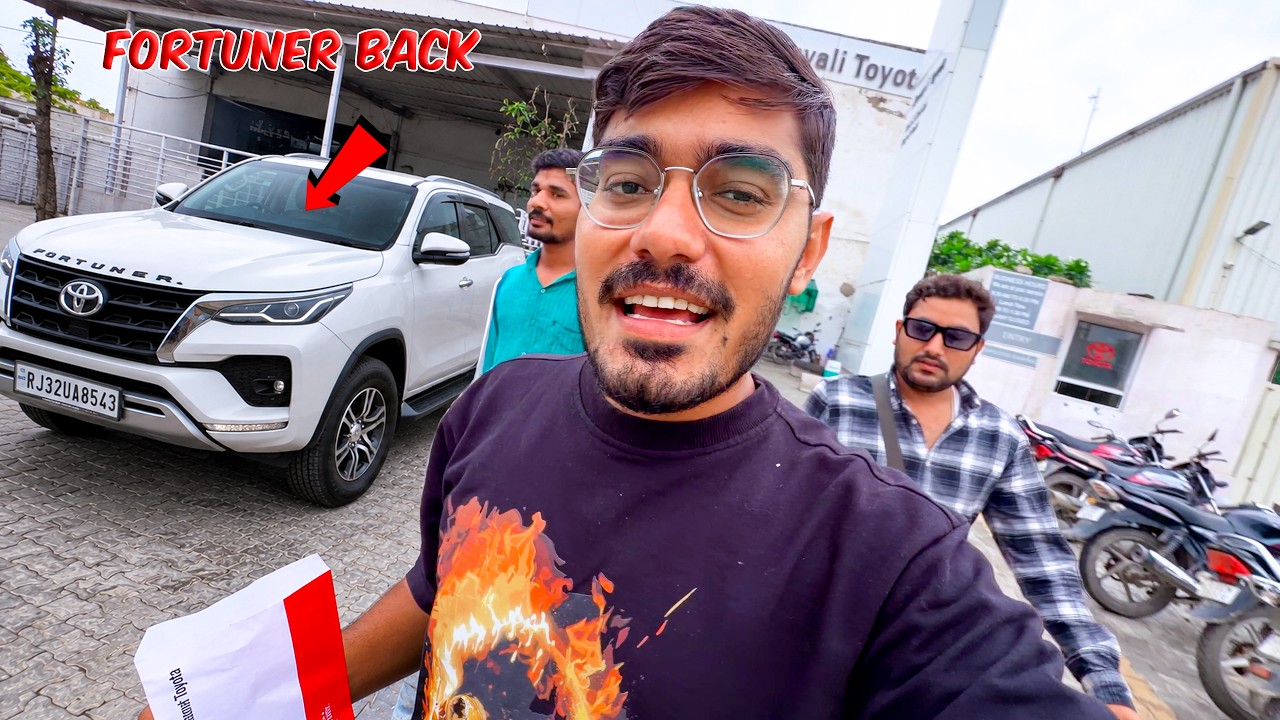 Finally Our Fortuner Is Back🔥| फॉर्चुनर को सर्विस से वापस ले आये