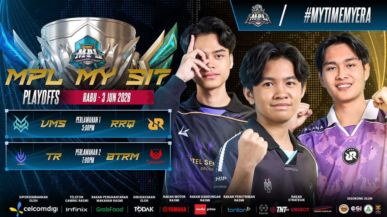 LIVE | [BM] MPL MY Season 17 Playoffs Hari 1