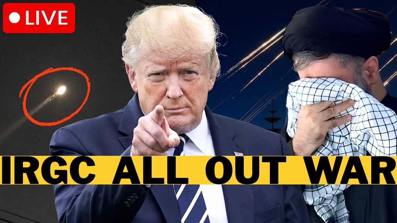 BREAKING: Trump WIPES Out IRGC Commanders - Iran Launch Missiles At Arabs