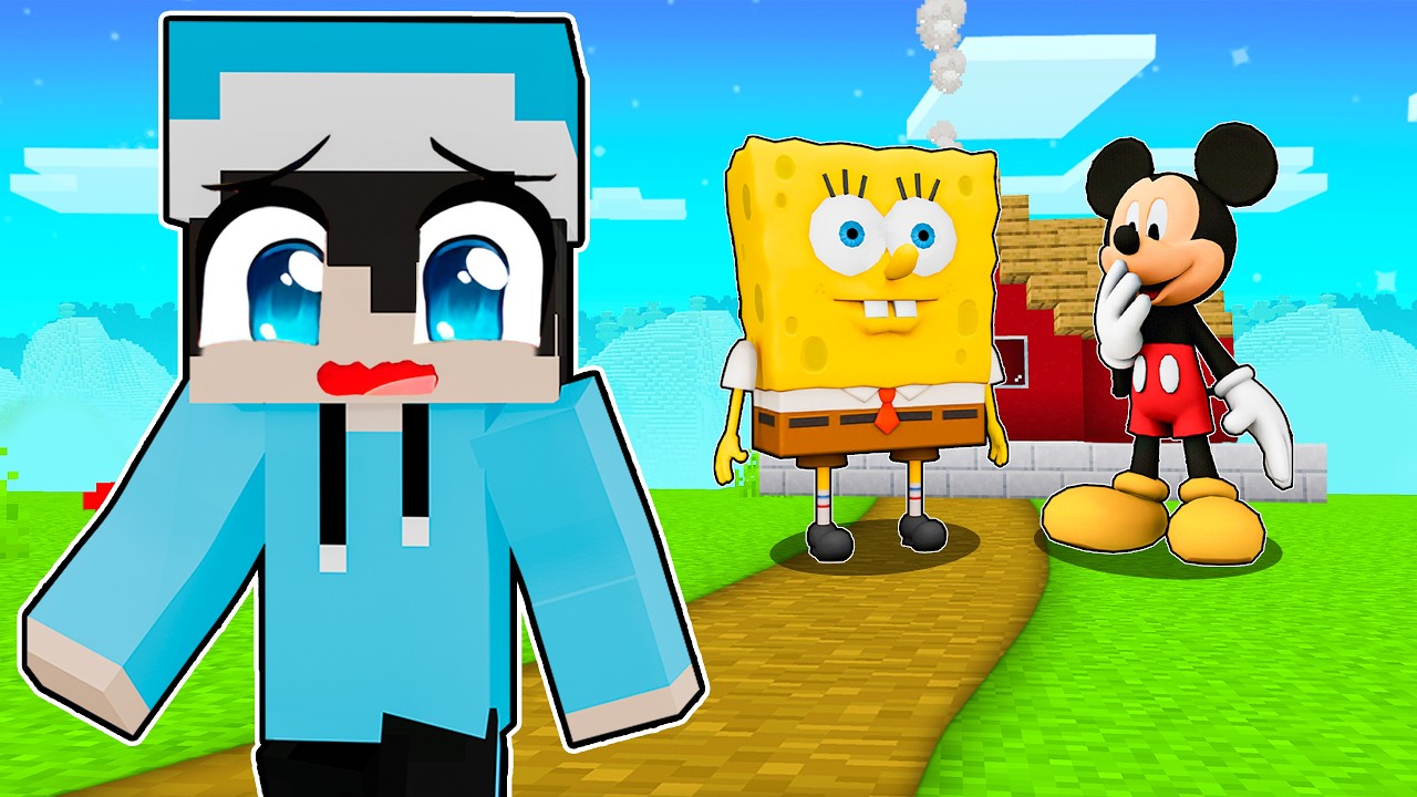 ماين كرافت لكن اصدقائي تركو جمسه الصغير !!؟ 🥹🤯