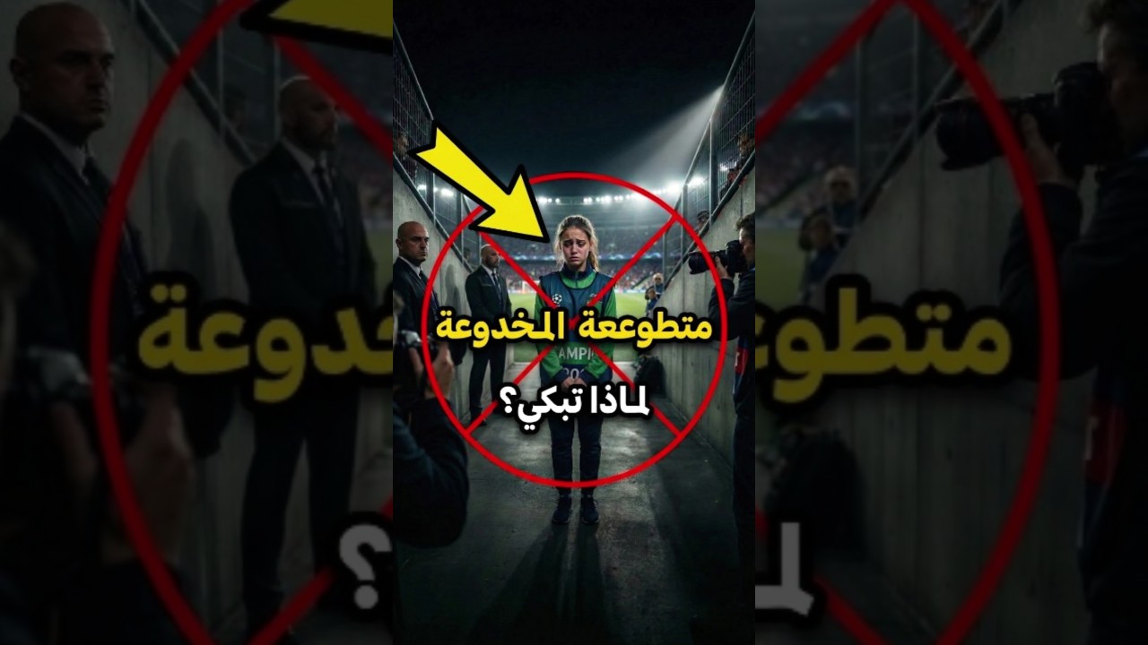 لماذا لا يجلس متطوعو دوري الأبطال أبدًا؟ 🤔