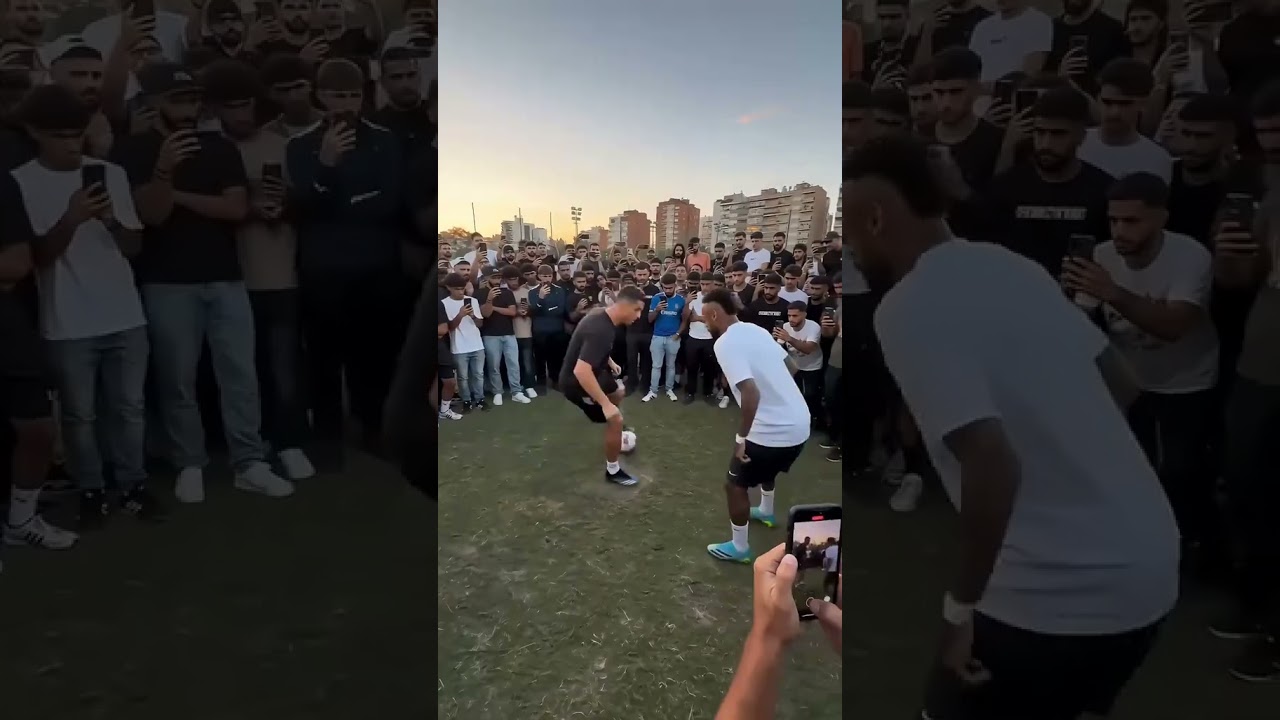 Cr7 vs menino Neymar 🙀