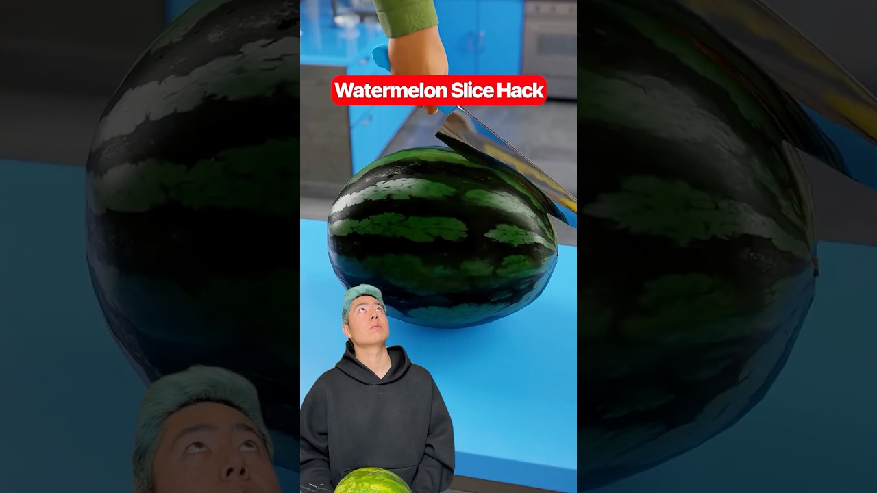 Watermelon Slice Hack!