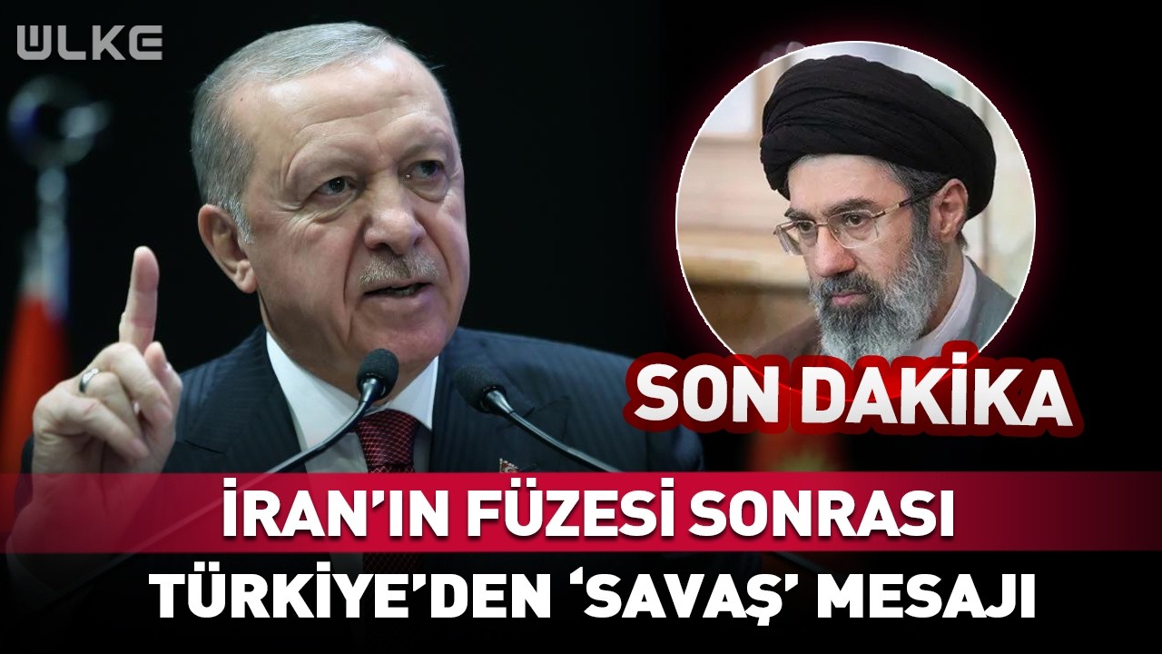 İran'ın Füzesi Sonrası Türkiye'den Dünyaya Flaş "Savaş" Mesajı #Sondakika