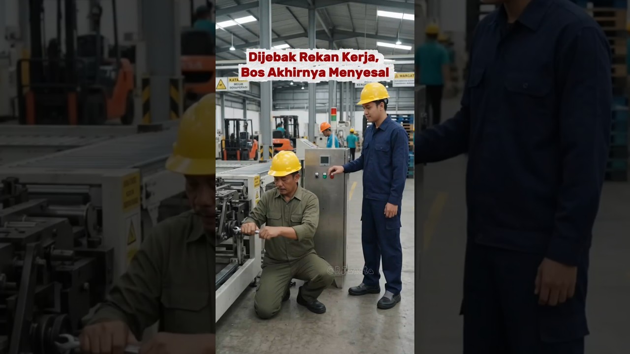Dijebak Rekan Kerja, Bos Akhirnya Menyesal  #ceritainspiratif #drama #ai #filmpendek #fyp