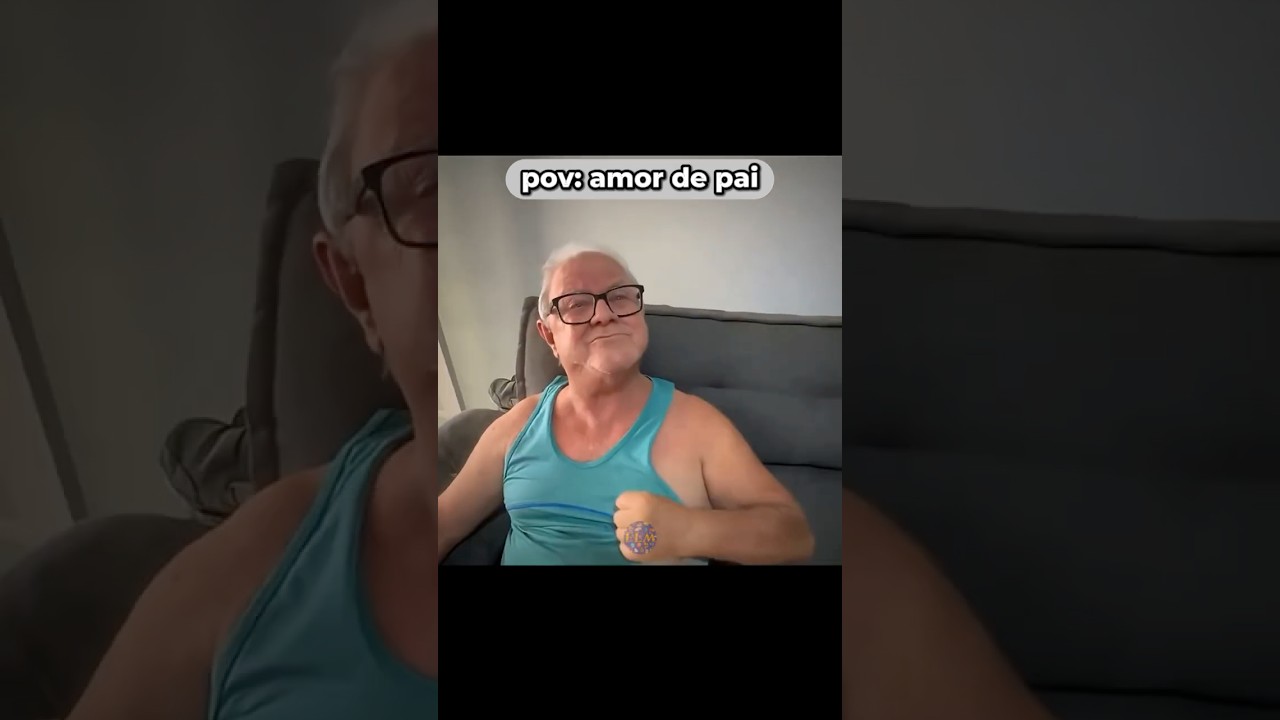AMOR DE PAI É ASSIM! 🤣 kkkk