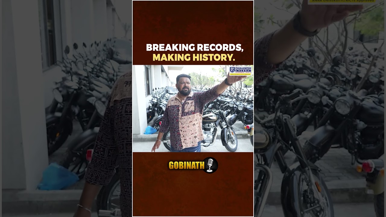 Inside Royal Enfield’s Massive Production | Gobinath #shorts