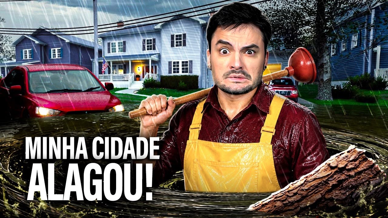 MINHA CIDADE ESTÁ ALAGADA! É HORA DE SALVÁ LA!