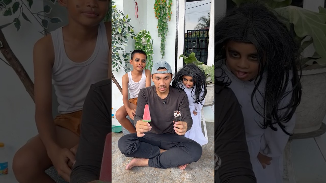tangan abang di gerakin sama hantu
