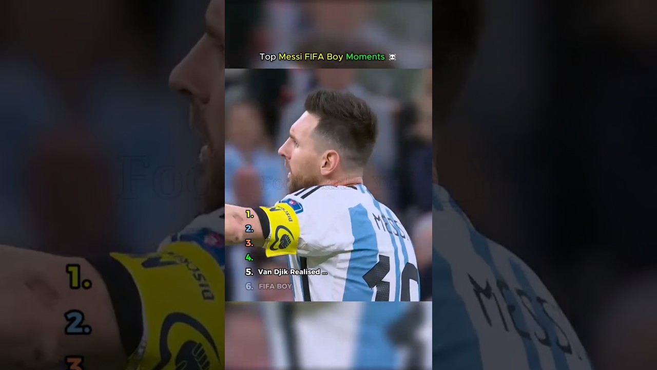 Top Messi FIFA Boy Moments ☠️