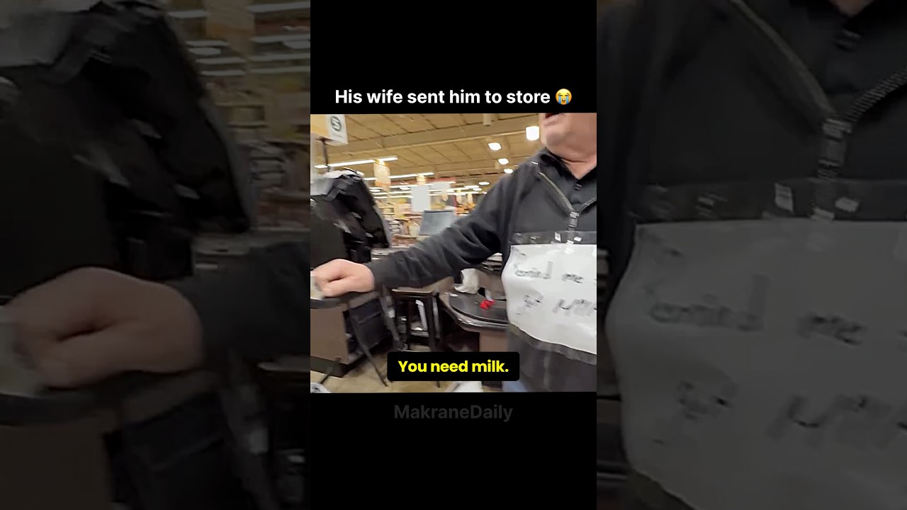 When my wife sends me to the store 😭