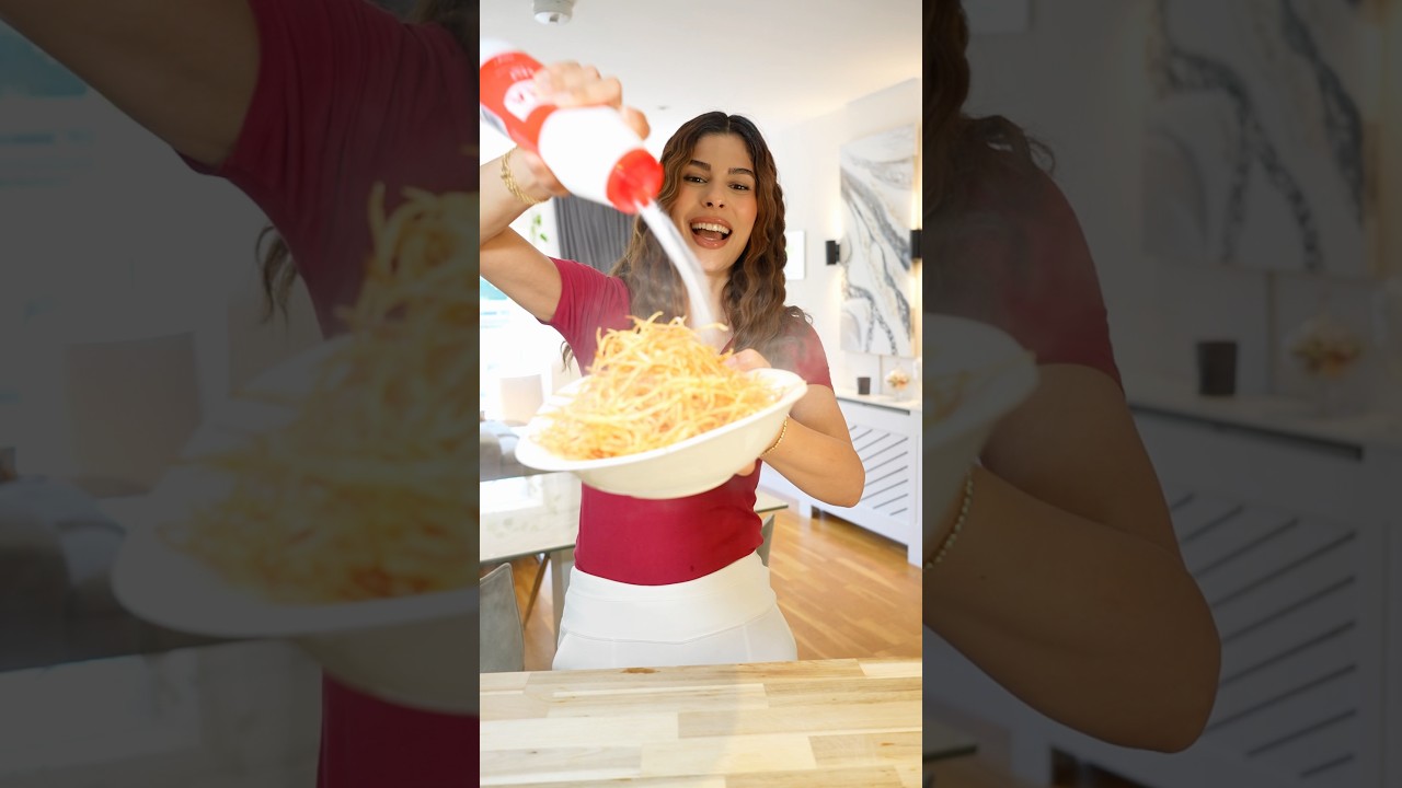 ‏عملت بطاطا من البيت 🫪￼