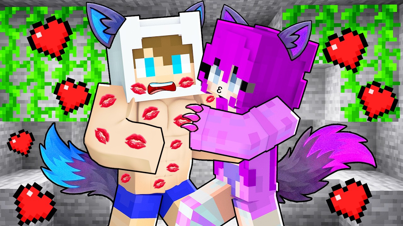 ALFA KURT ECE BANA AŞIK OLDU VE ÖPMEYE ÇALIŞTI 😱 Minecraft
