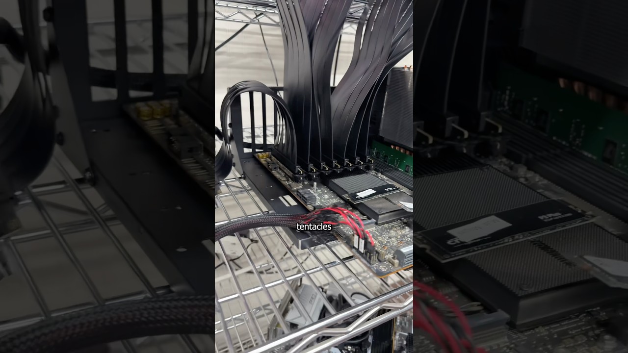 I Built a PC Worth $26,000 to Save Old Tech From The TRASH! #tech #technology #computer #shorts #pc