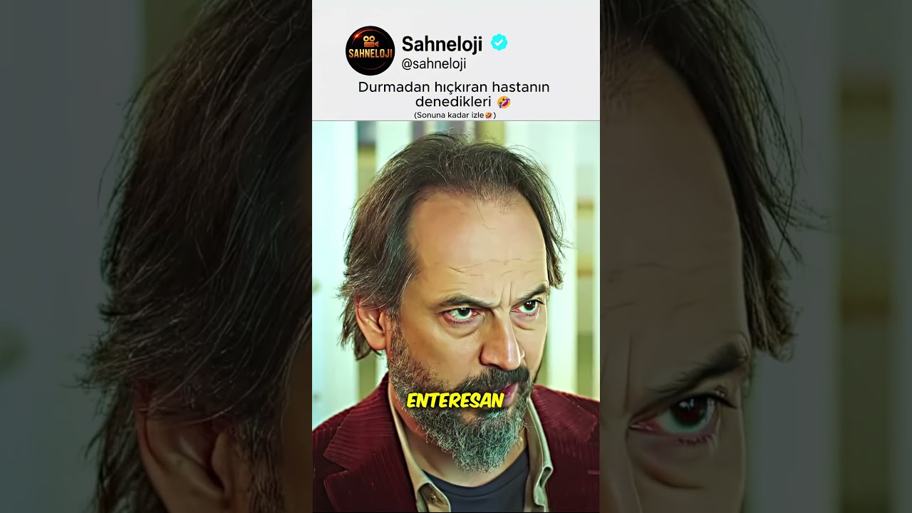 Durmadan hıçkıran hastanın denedikleri 🤣​