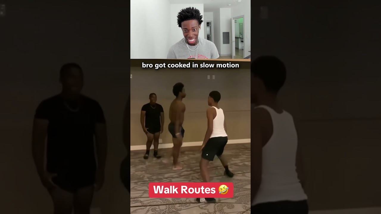 bro got cooked in slow mo