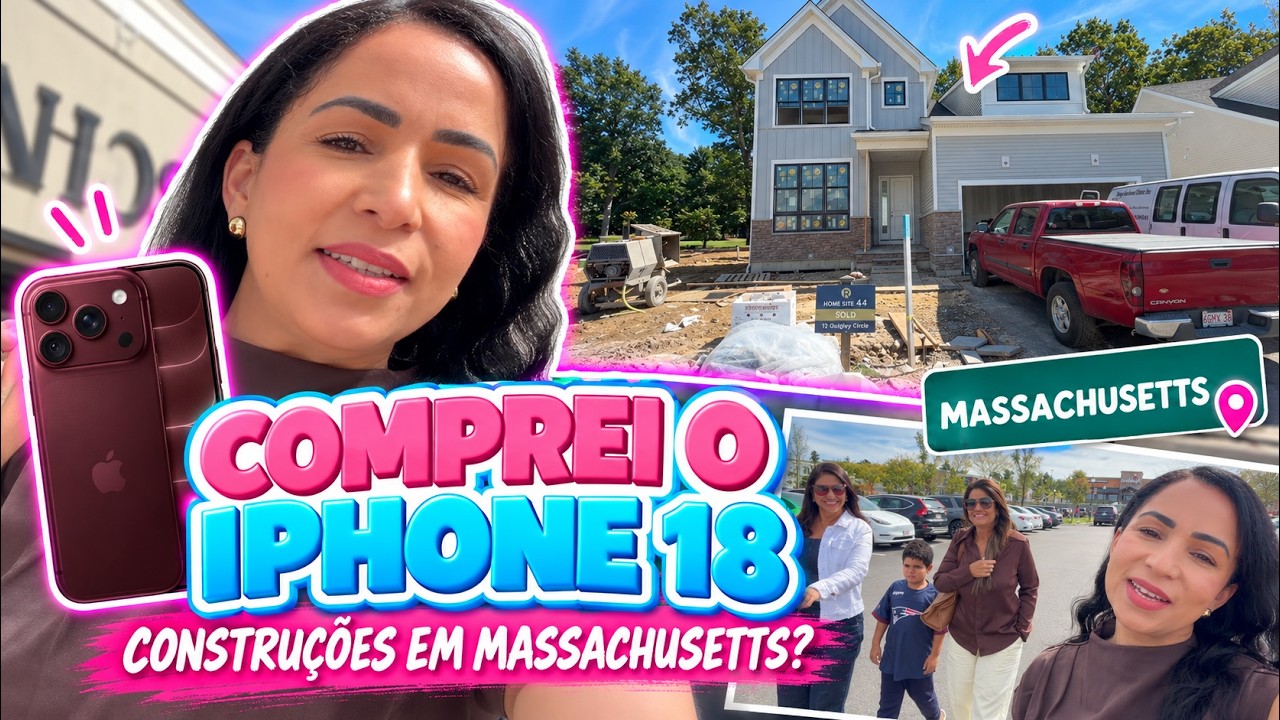 ALMOÇO DE DOMINGO | TRABALHO DO DIEGO NA CONSTRUÇÃO | COMPREI O IPHONE 18