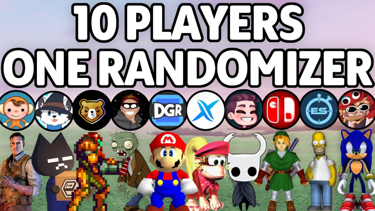 We tried a 10 player cross-game RANDOMIZER