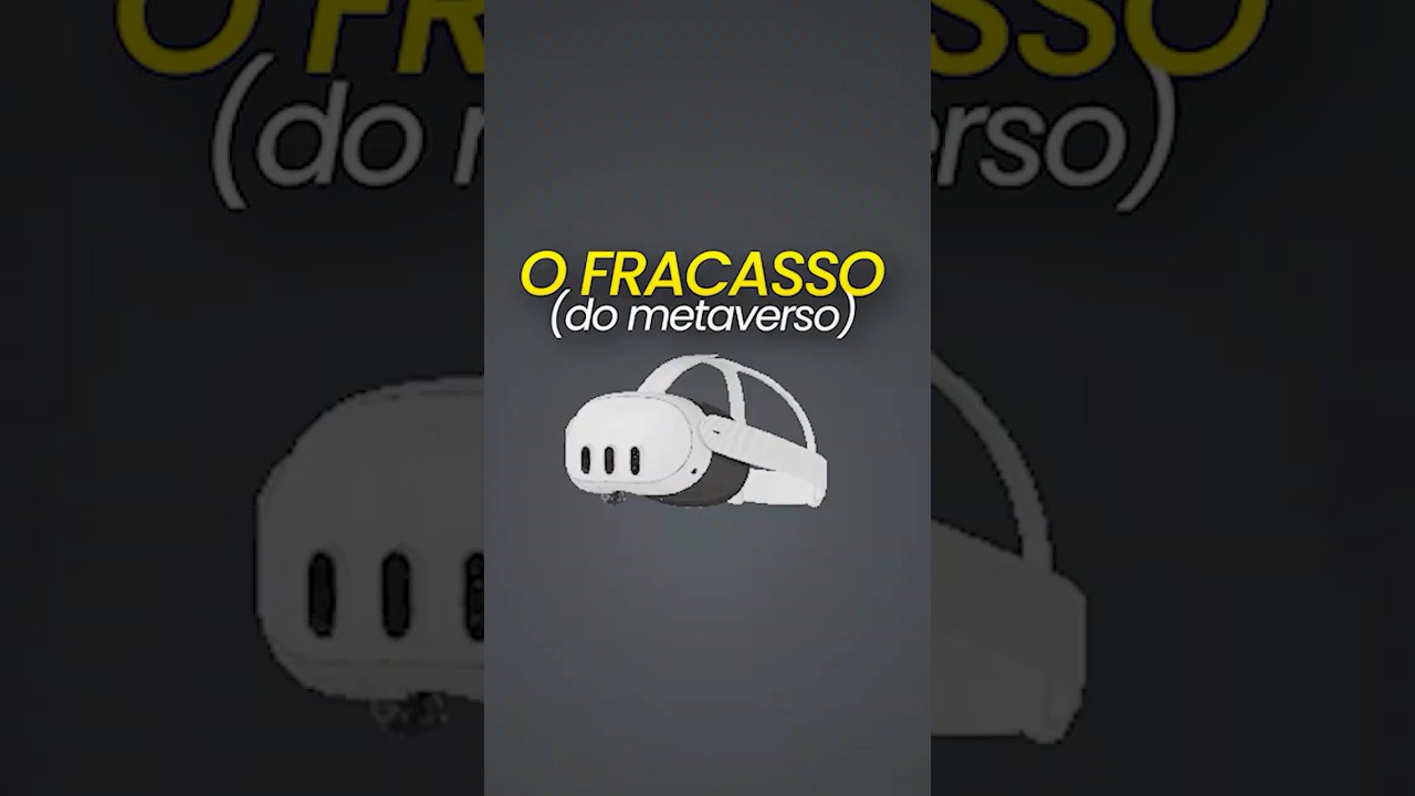 O Fracasso Da Realidade Virtual (MetaQuest3)
