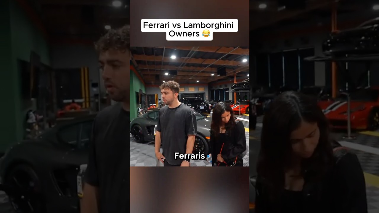Ferrari vs Lamborghini Owners 😂 - Published by Mizkif