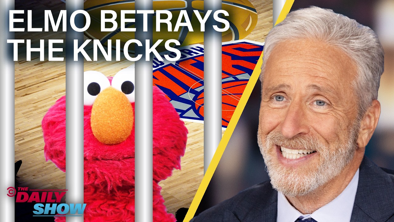 Knicks Fans Brand Elmo a Traitor & Trump Storms Out of "Meet the Press" Interview | The Daily Show