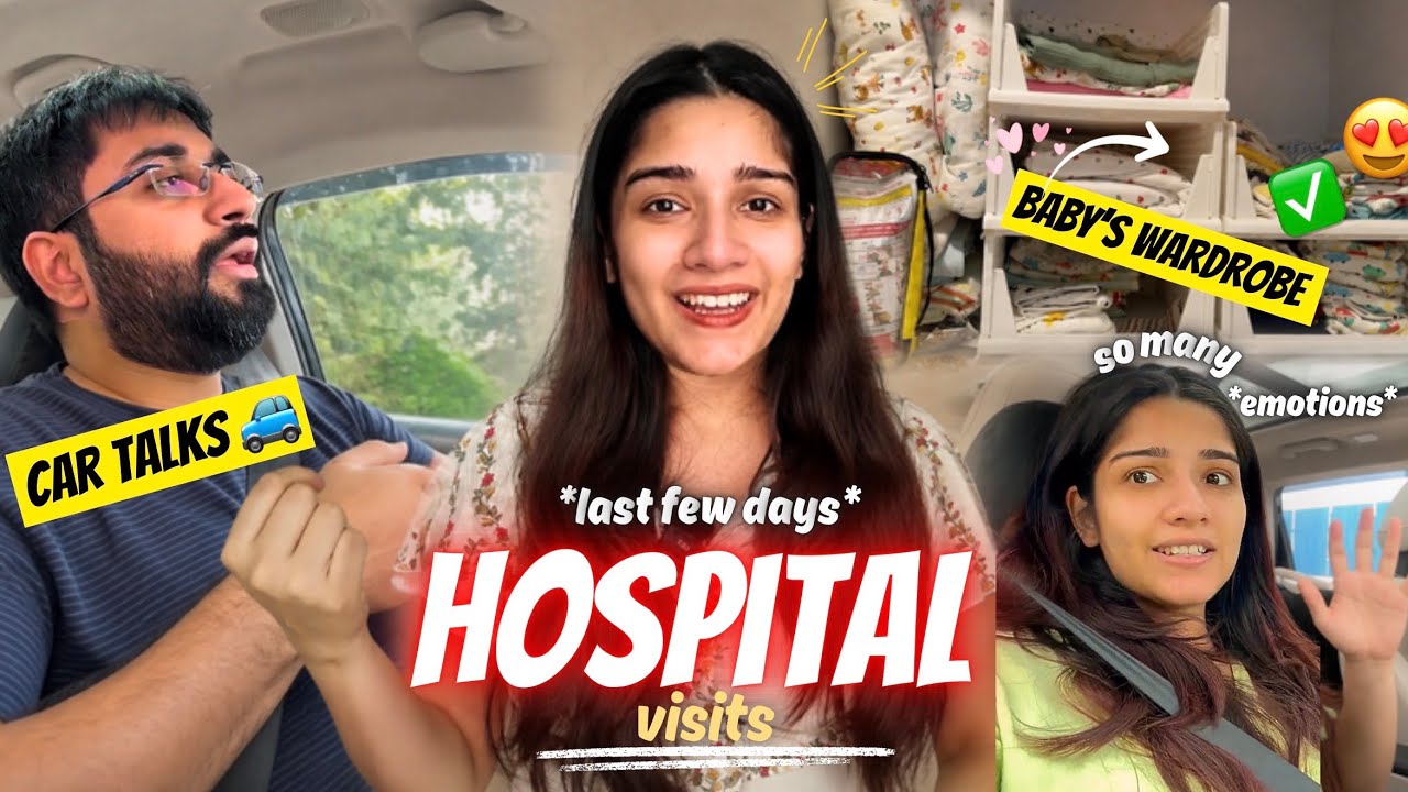🥇 Our Last Hospital Visit Before Baby Arrives 🤍 | Pregnancy Vlog