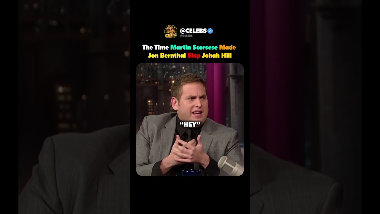 The Time Martin Scorsese Made Jon Berhnthal Slap Jonah Hill
