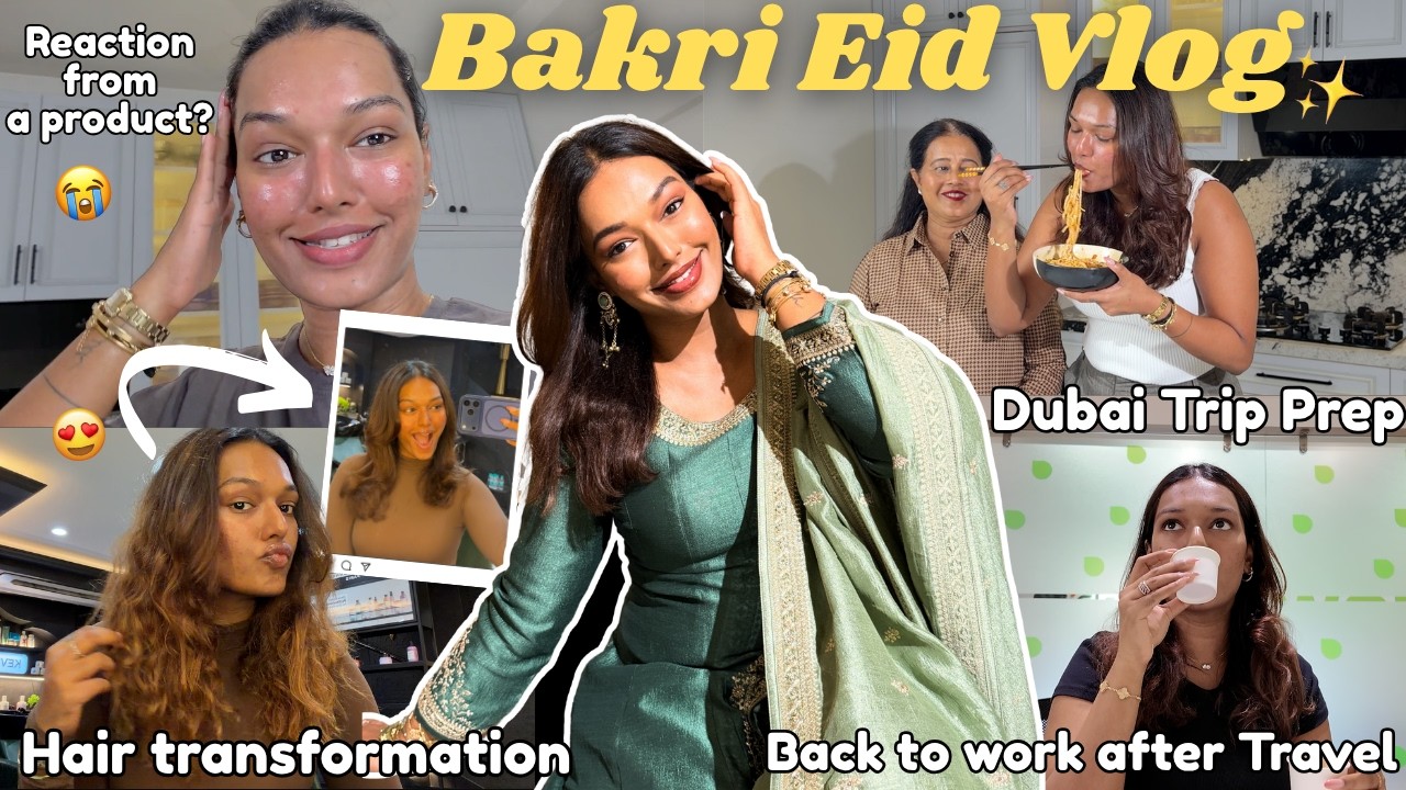 What happens on BAKRI EID?! Sarosh Family Vlog & Back after HOLIDAY to Hustle baby! #HustleWSar