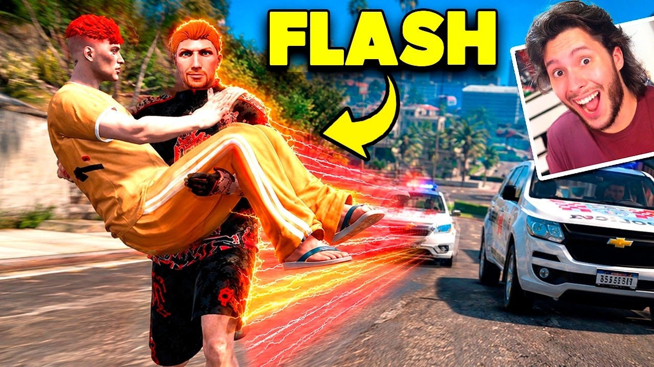 Salvando MEUS AMIGOS da PRISÃO com SUPER VELOCIDADE! (GTA 5 RP)