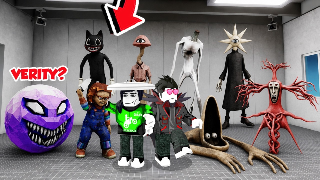 KITA DAPET ANOMALY HORROR PALING LANGKA DI SCP MORPH ROBLOX!!!