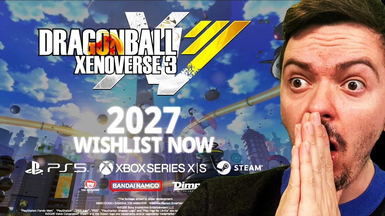 DRAGON BALL XENOVERS 3 OFFICIAL REVEAL TRAILER REACTION!!