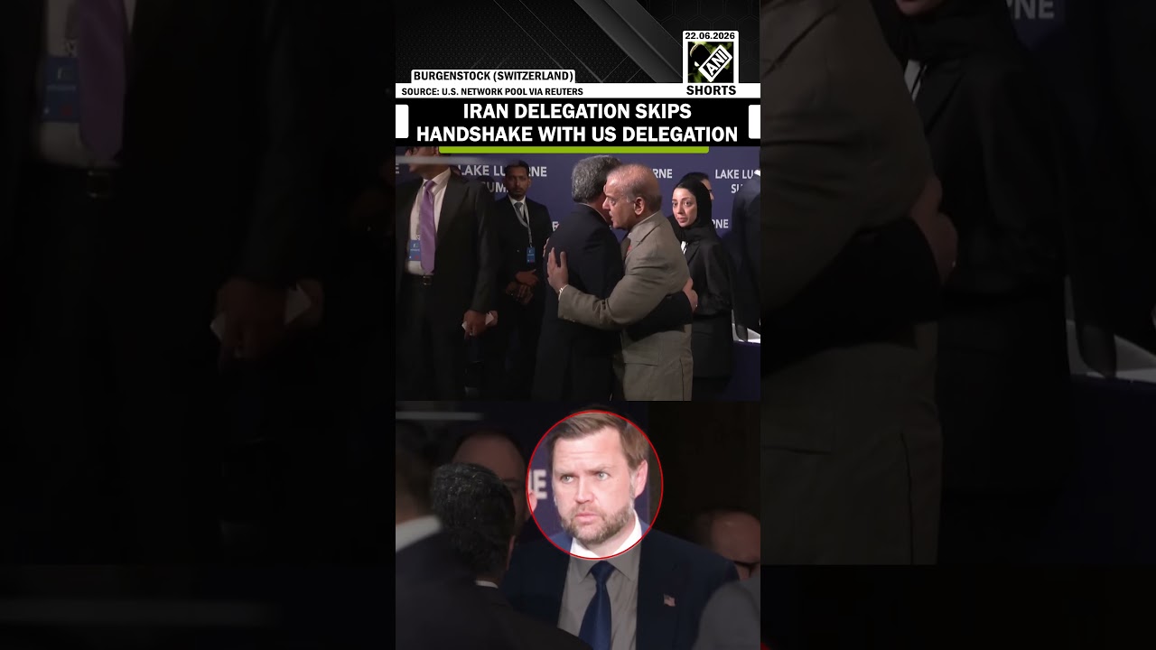 Iran delegation skips handshake with US delegation ahead of Lucerne Summit