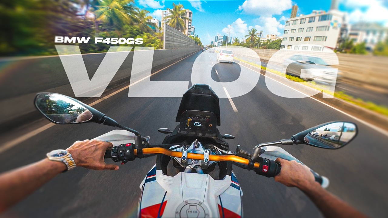 TEST RIDING MY BMW F450 GS - VLOG 154