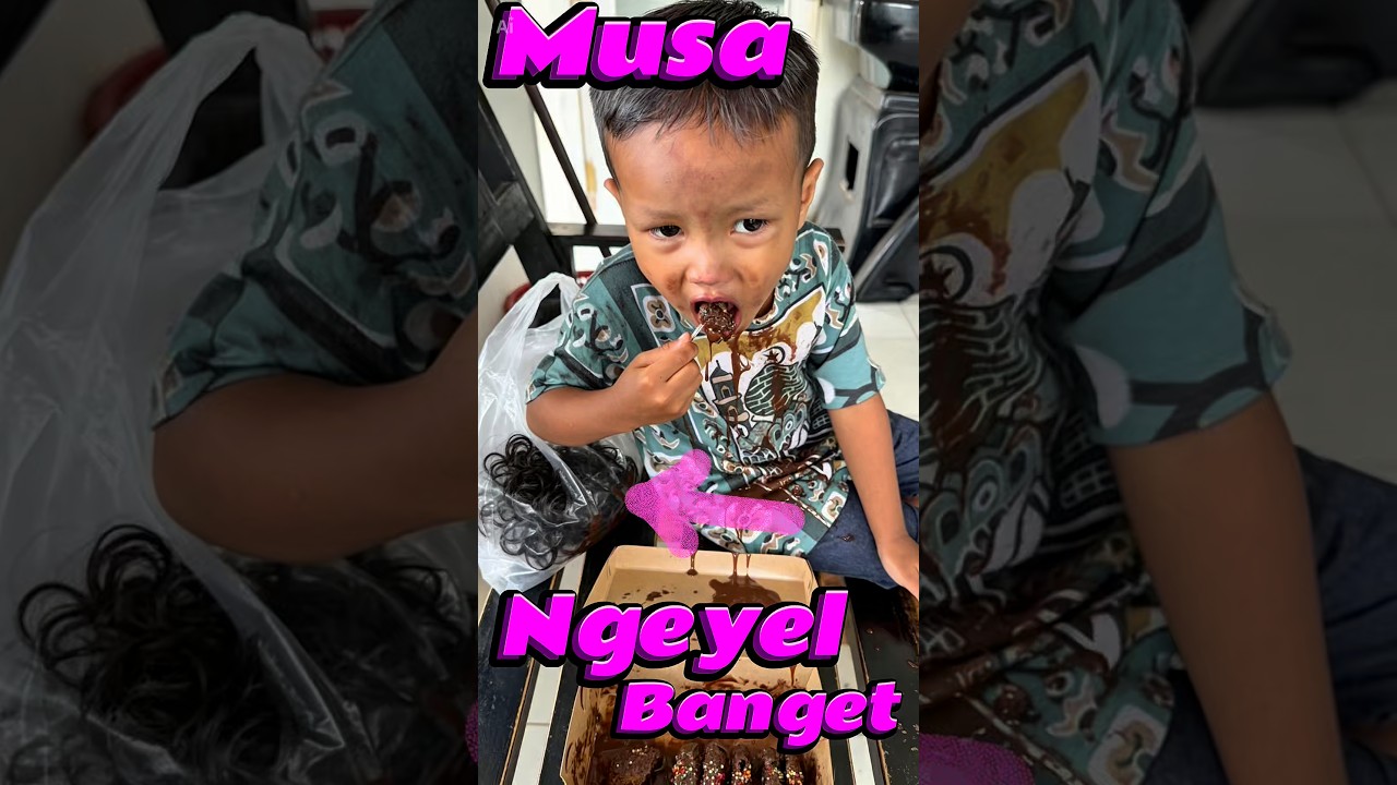 Musa ngeyel banget sihh #comedy #minivlog #anakdesa #barber #pisang