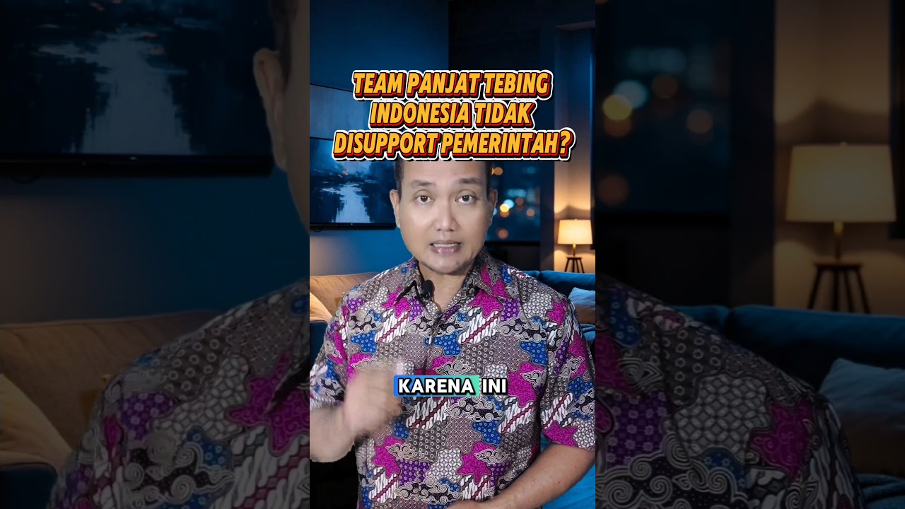 ATLIT PANJAT TEBING INDONESIA #atlitpanjattebing #videoviral #beritaviral #atlitindonesia