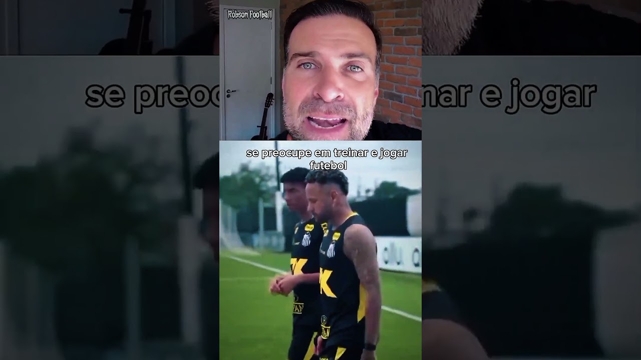 A verdade sobre Neymar e Robinho Jr #neymar #robinhojr #futebol