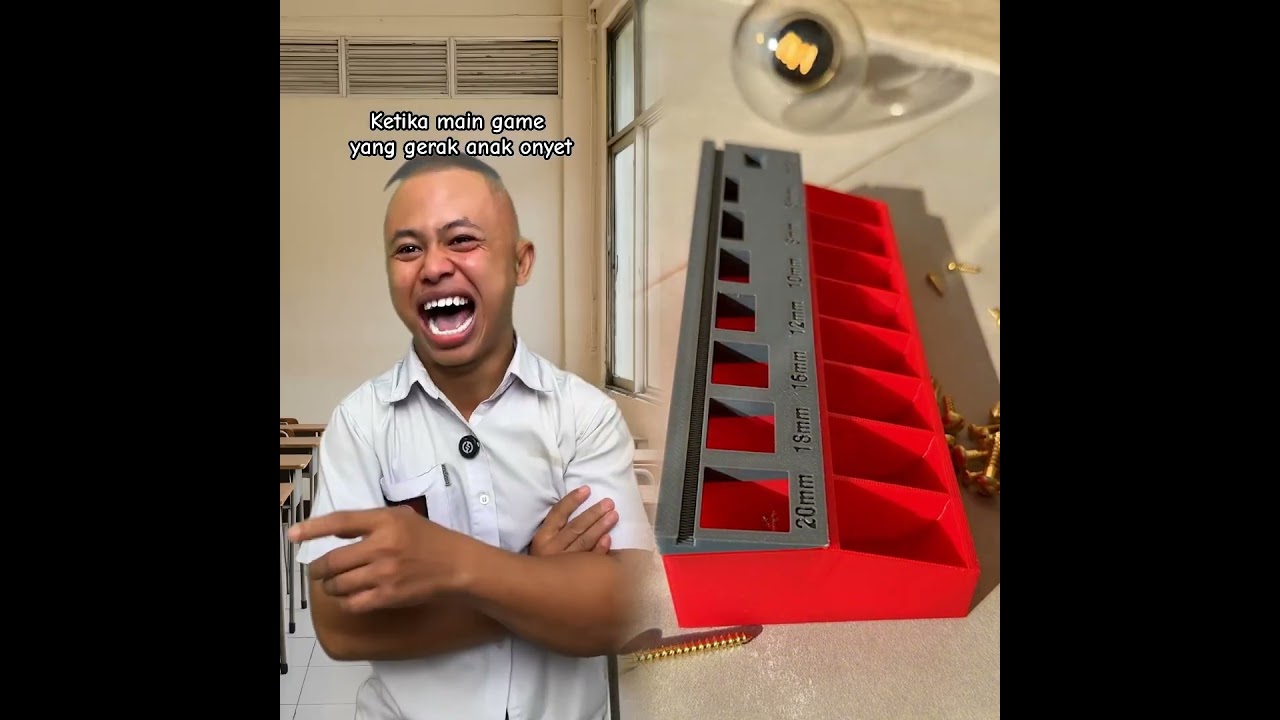 Ketika main game yang gerak anak onyet #ardikatamps #comedy