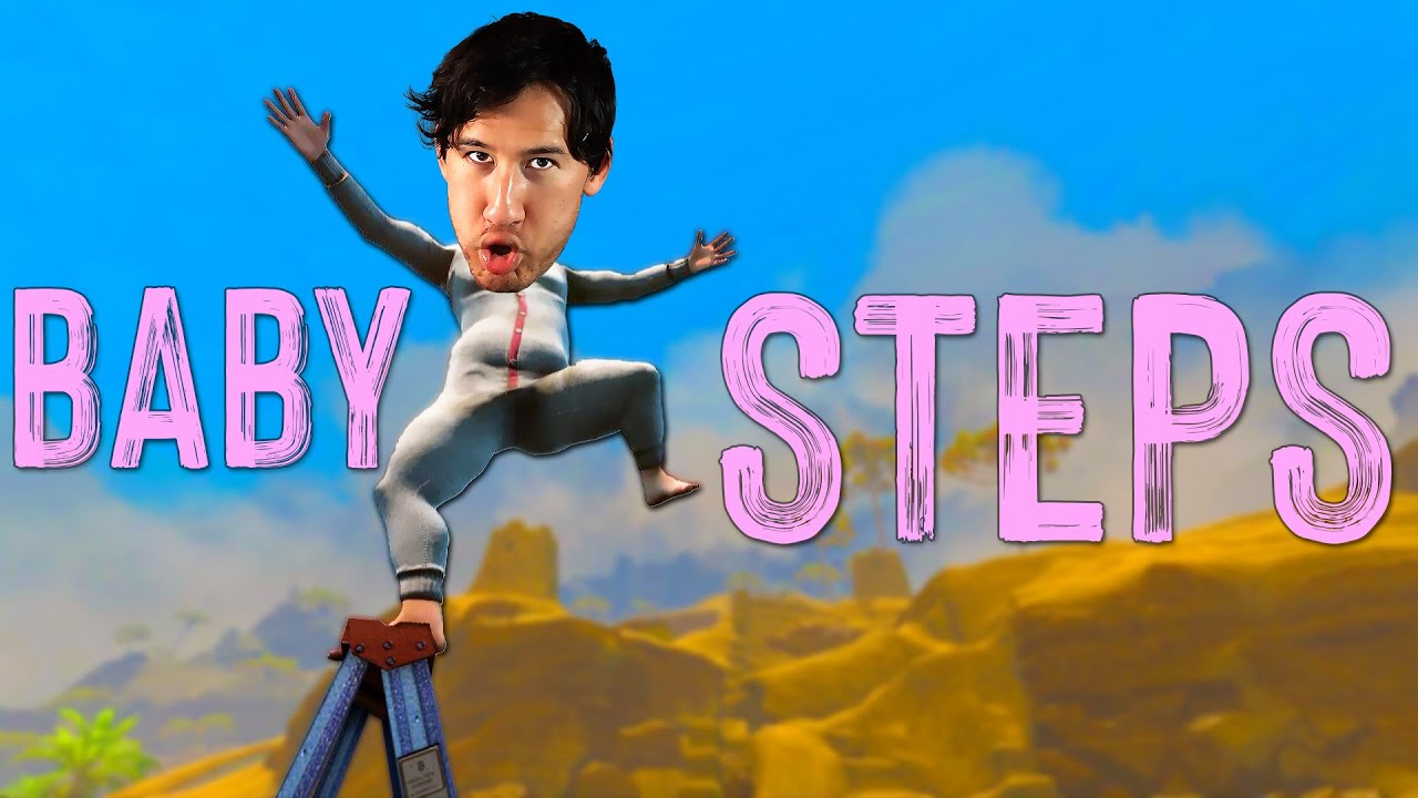 NO RAGE HERE | Baby Steps - Part 1 - Published by Markiplier