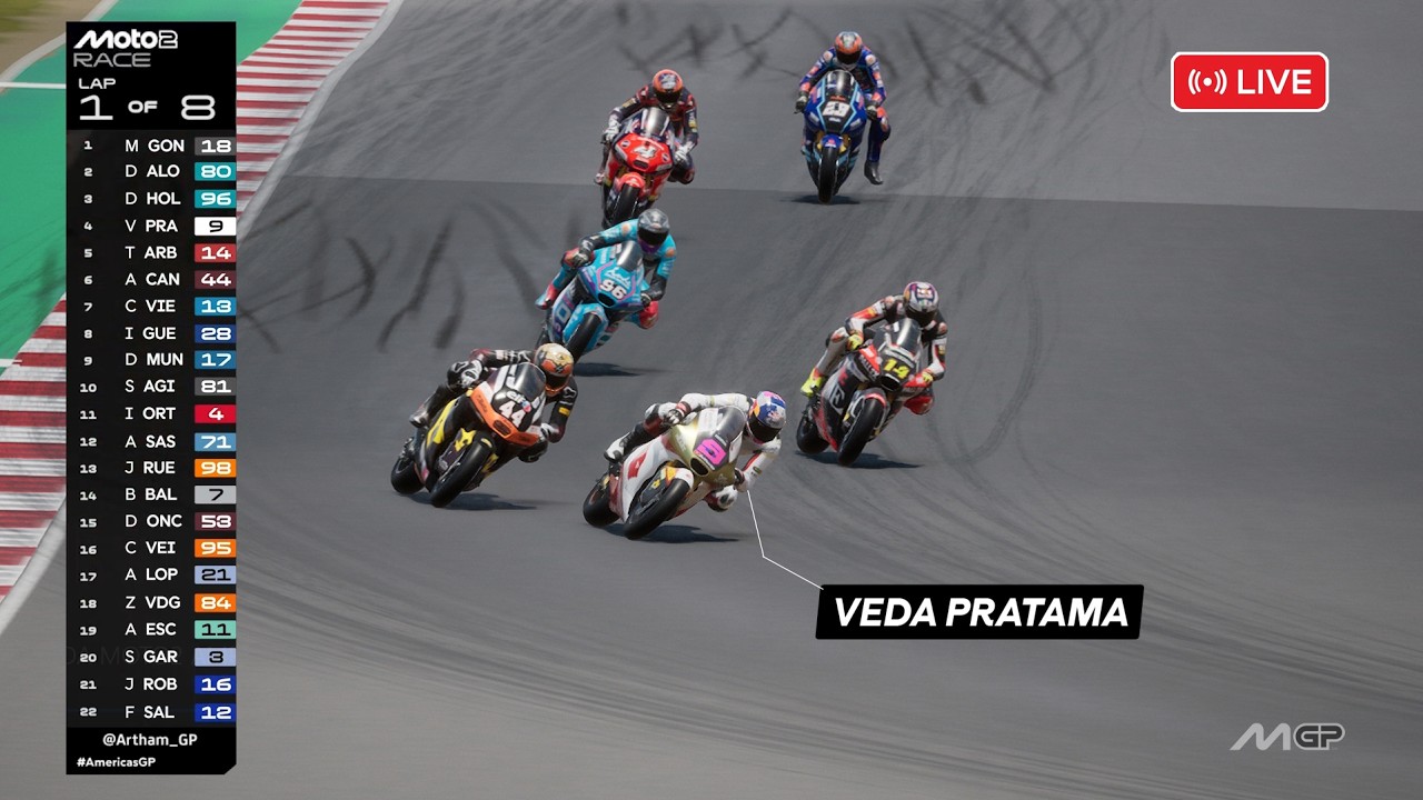MotoGP 2026❗VEDA PRATAMA MELESAT DI GP AMERIKA 🇺🇸❗CIRCUIT OF THE AMERICAS😱❓#AmericasGP 2026