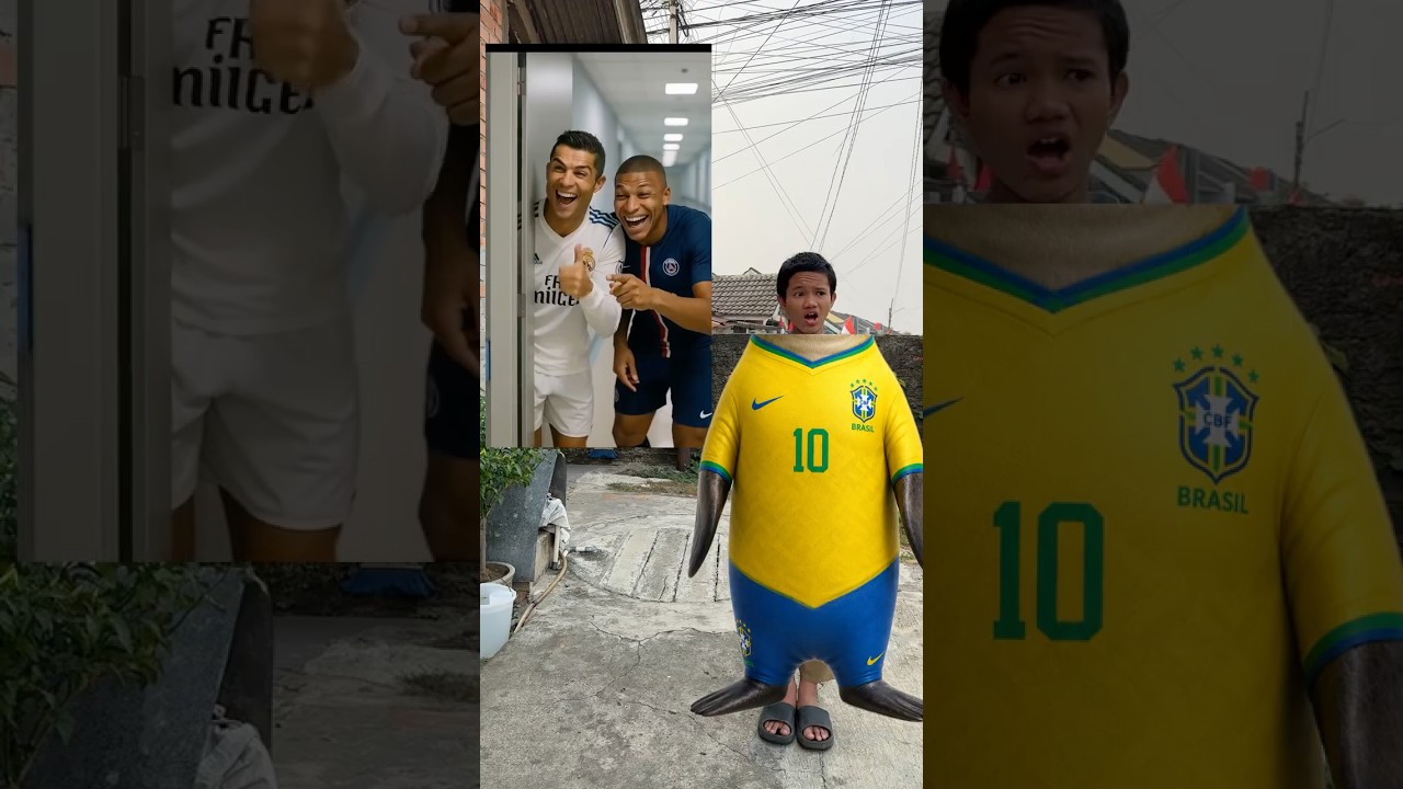 Neymar akibat sering jahat sama Ronaldo itu😂