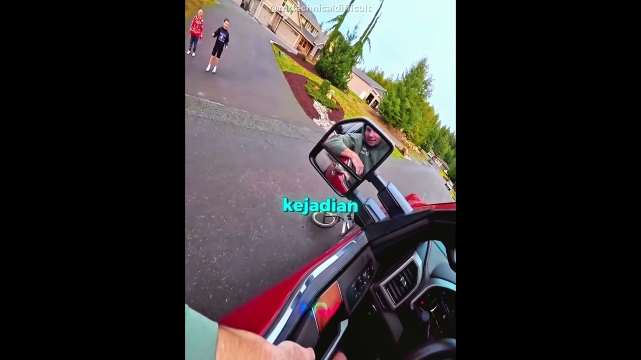 Mereka Menghina Sopir, Lalu Sepedanya Dilindas!🚲😱