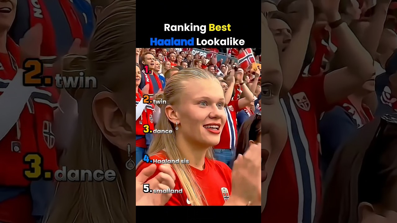 Haaland Doppelgänger Goes Viral for Looking Identical #football #shorts